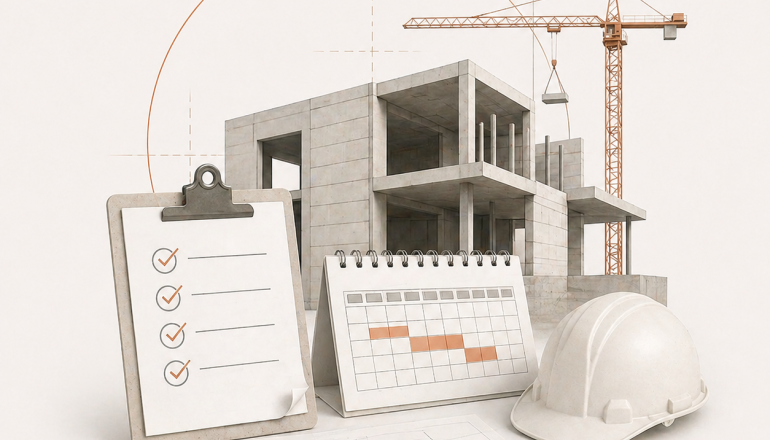 Van plan tot oplevering: hoe verloopt een bouwproject?